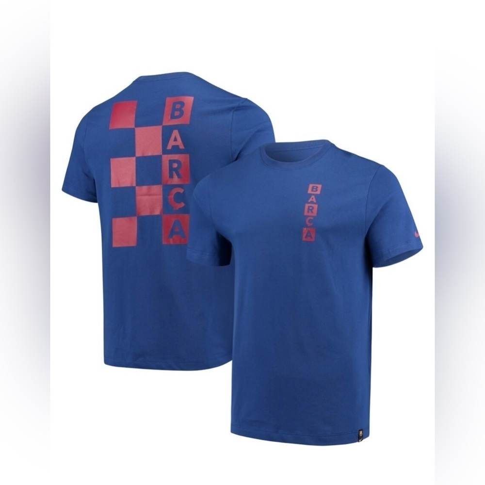 Barca Nike Blue T-Shirt size XL